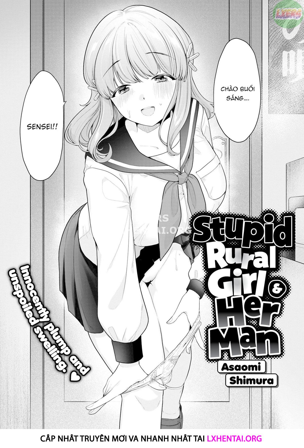 Đọc truyện hentai Inaka no Bakame-chan to Oji-san - Oneshot