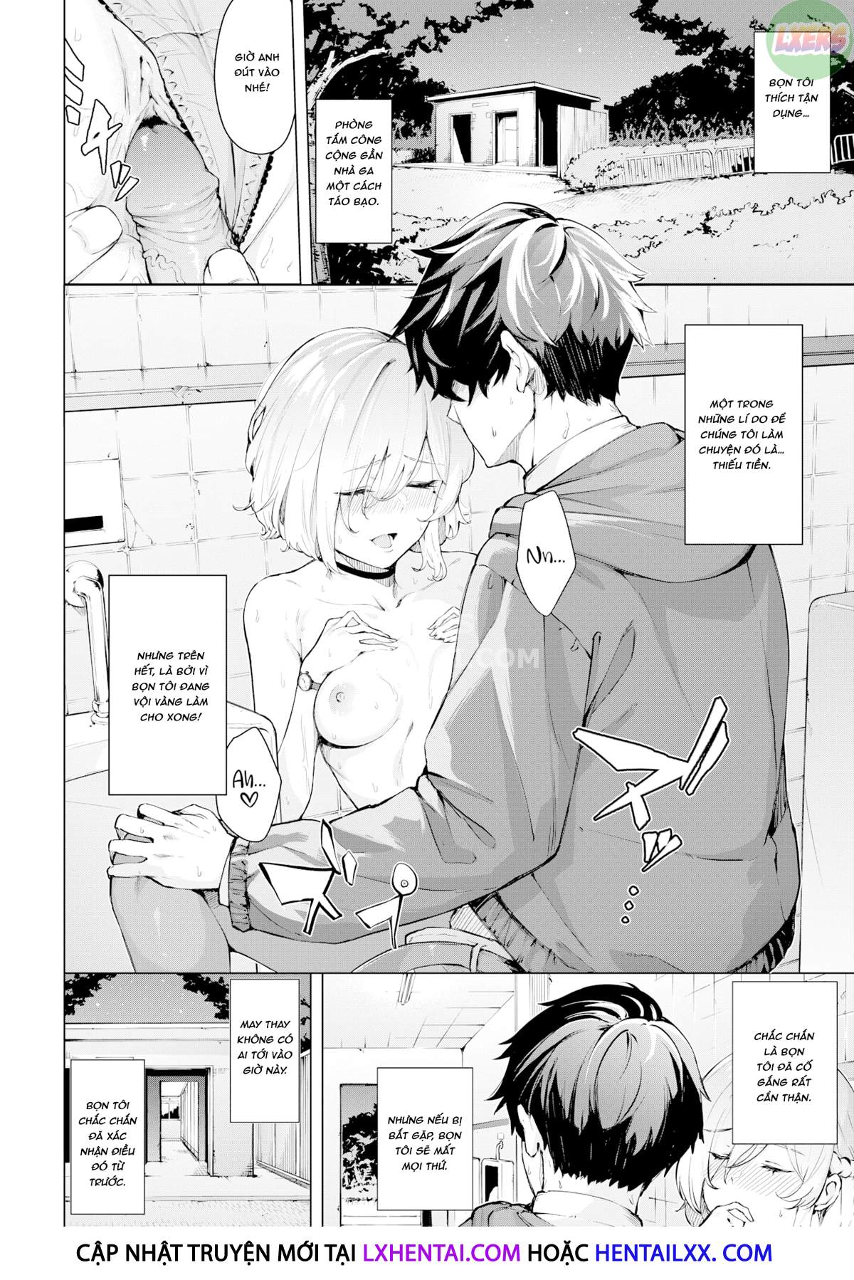 Đọc truyện hentai Khi bạn có cô người yêu thích phô dâm - Oneshot