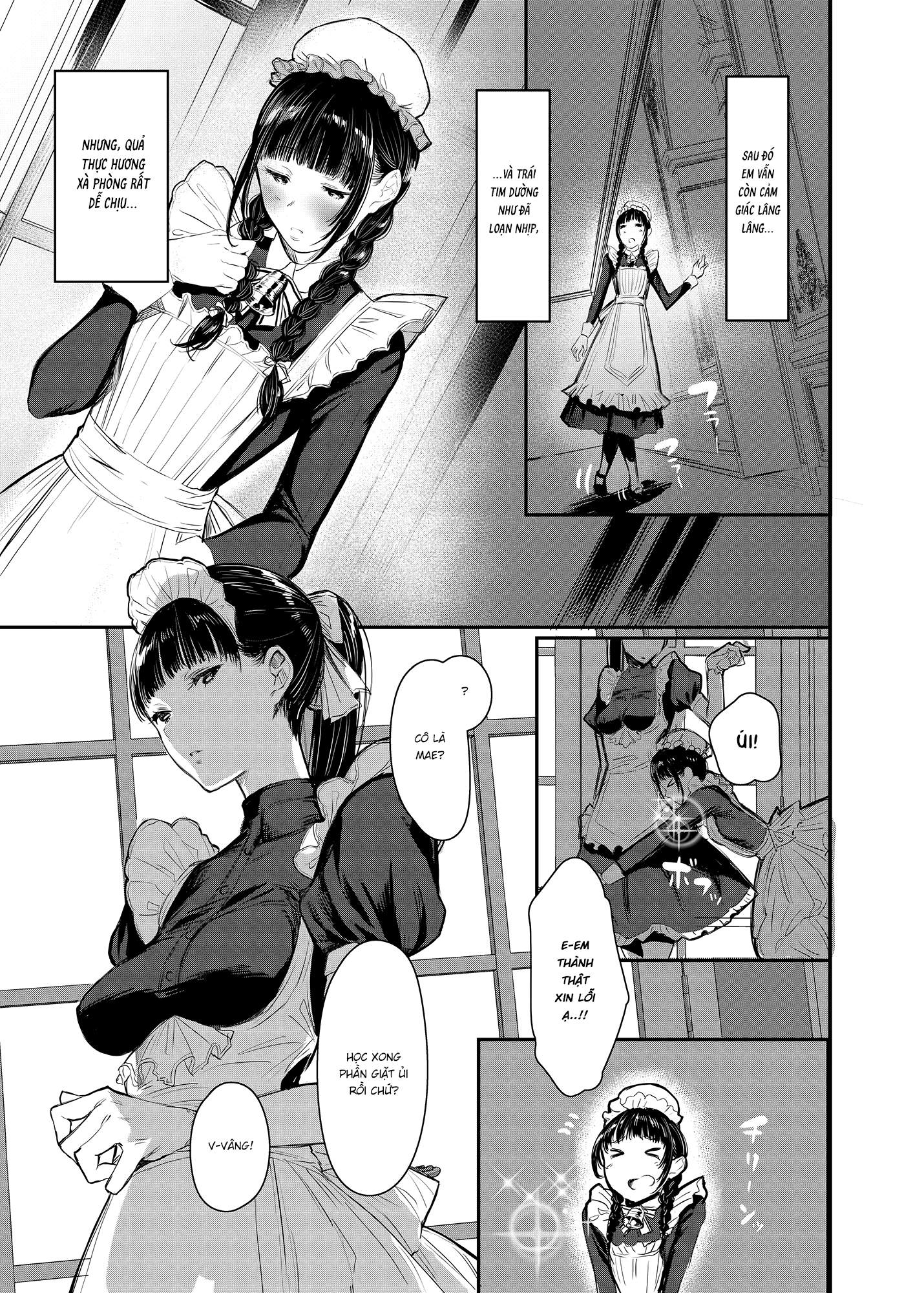 Đọc truyện hentai Học viện thiên nga hầu gái - Oneshot