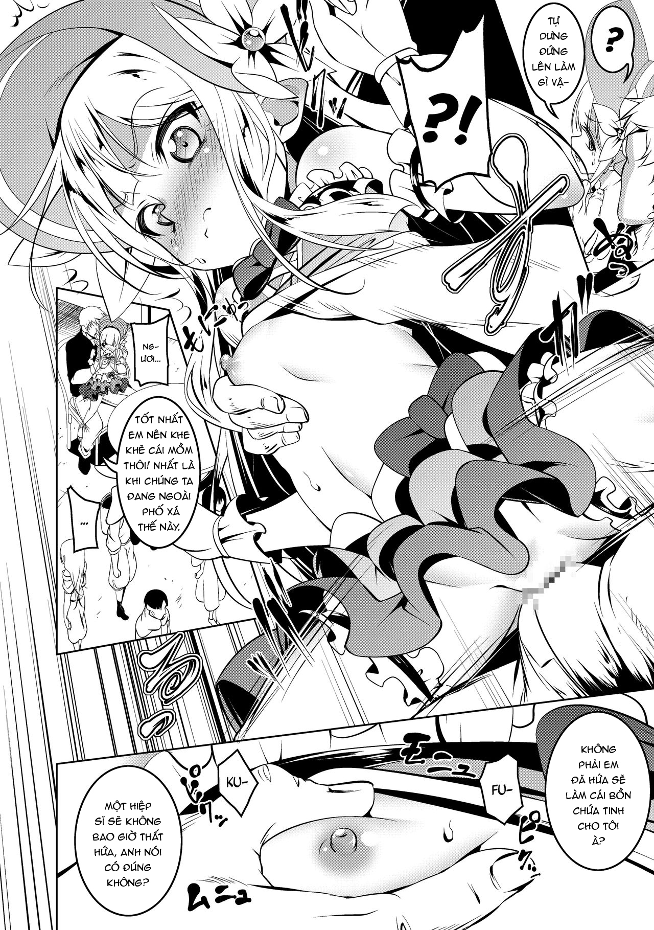 Đọc truyện hentai Kị sĩ khoái lạc ~Elfina~ - Chap 1
