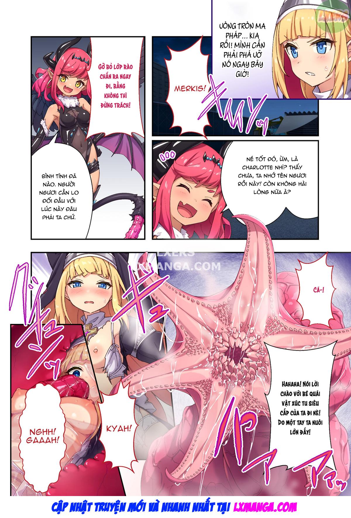 Đọc truyện hentai Nữ tu trừ tà Charlotte - Oneshot