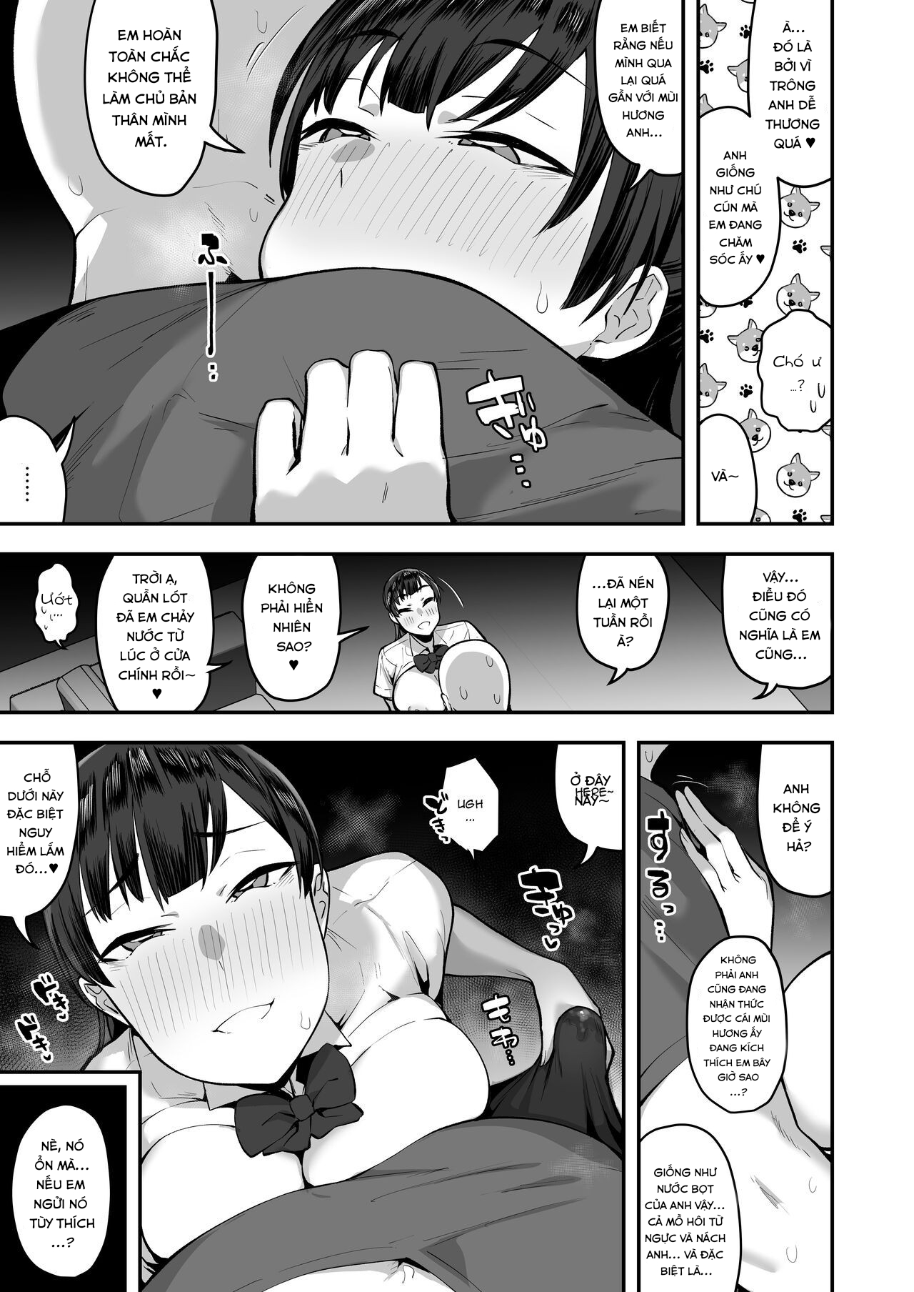 Đọc truyện hentai Imouto no Tomodachi ga Dosukebe Taishuu Fechi Sugite, Inkya no Ore to Kikenbi Nakadashi Hamemakuri - Chap 2 End