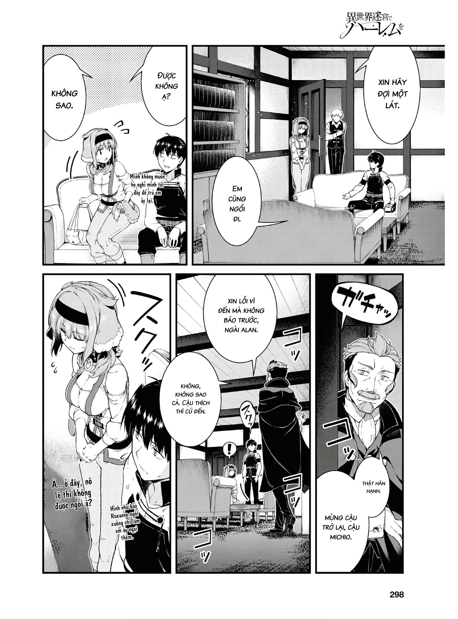 Đọc truyện hentai Lập Harem Chốn Mê Cung Ở Dị Giới Chap 28