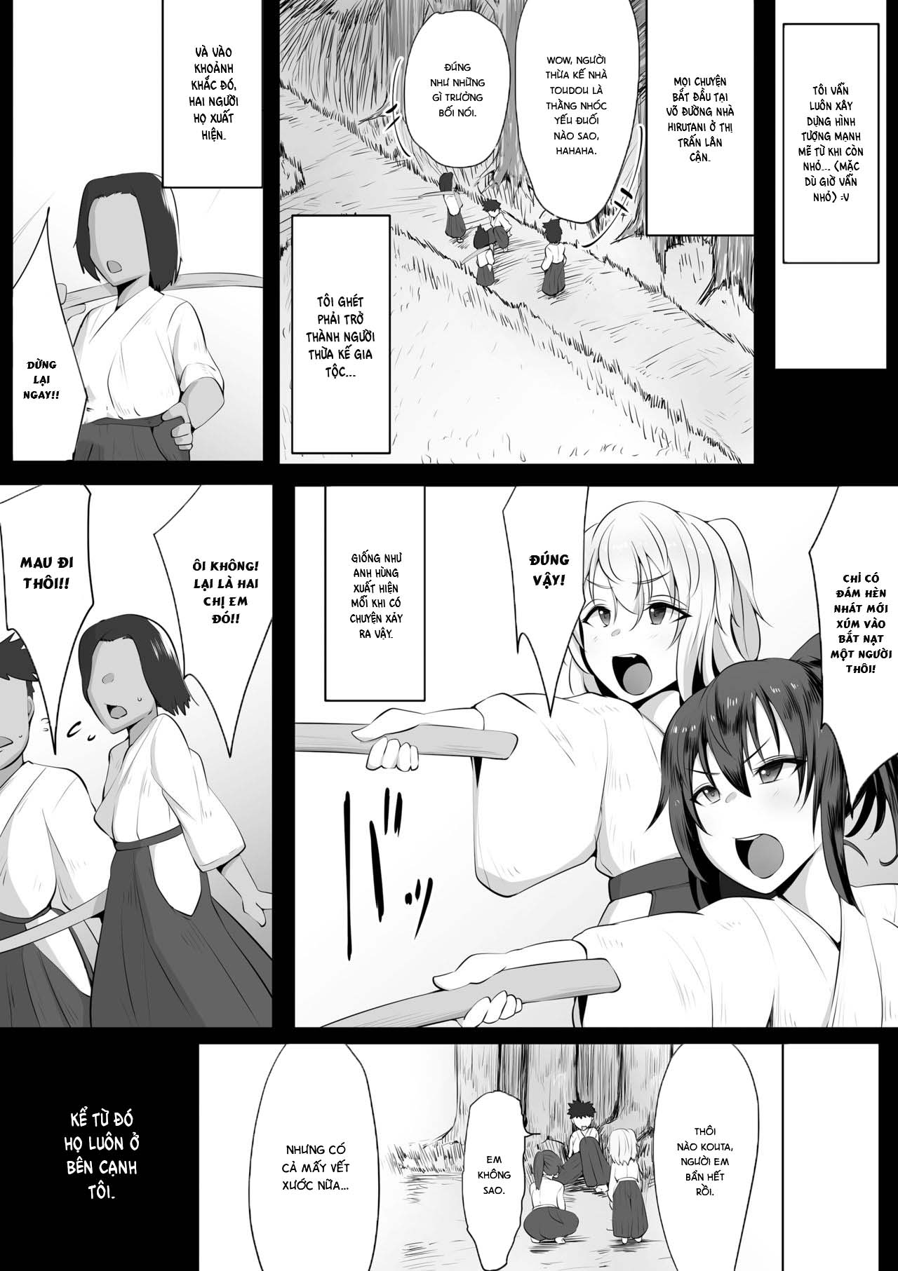 Đọc truyện hentai Souken Shimai ~Anetorare~ - Chap 1
