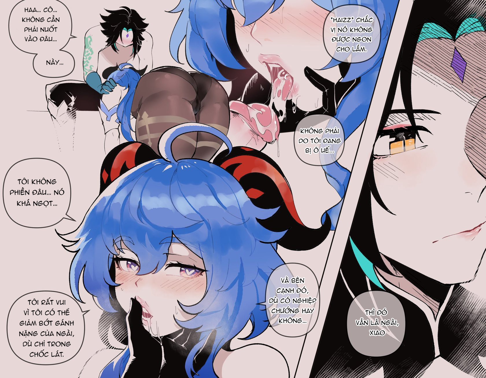 Đọc truyện hentai Xiao x Dê Dừa - Oneshot