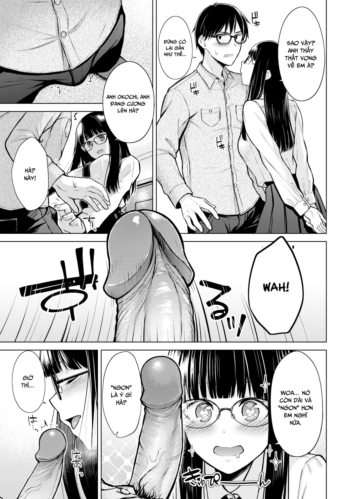 Đọc truyện hentai Nụ hôn ngọt ngào nồng cháy. - Oneshot