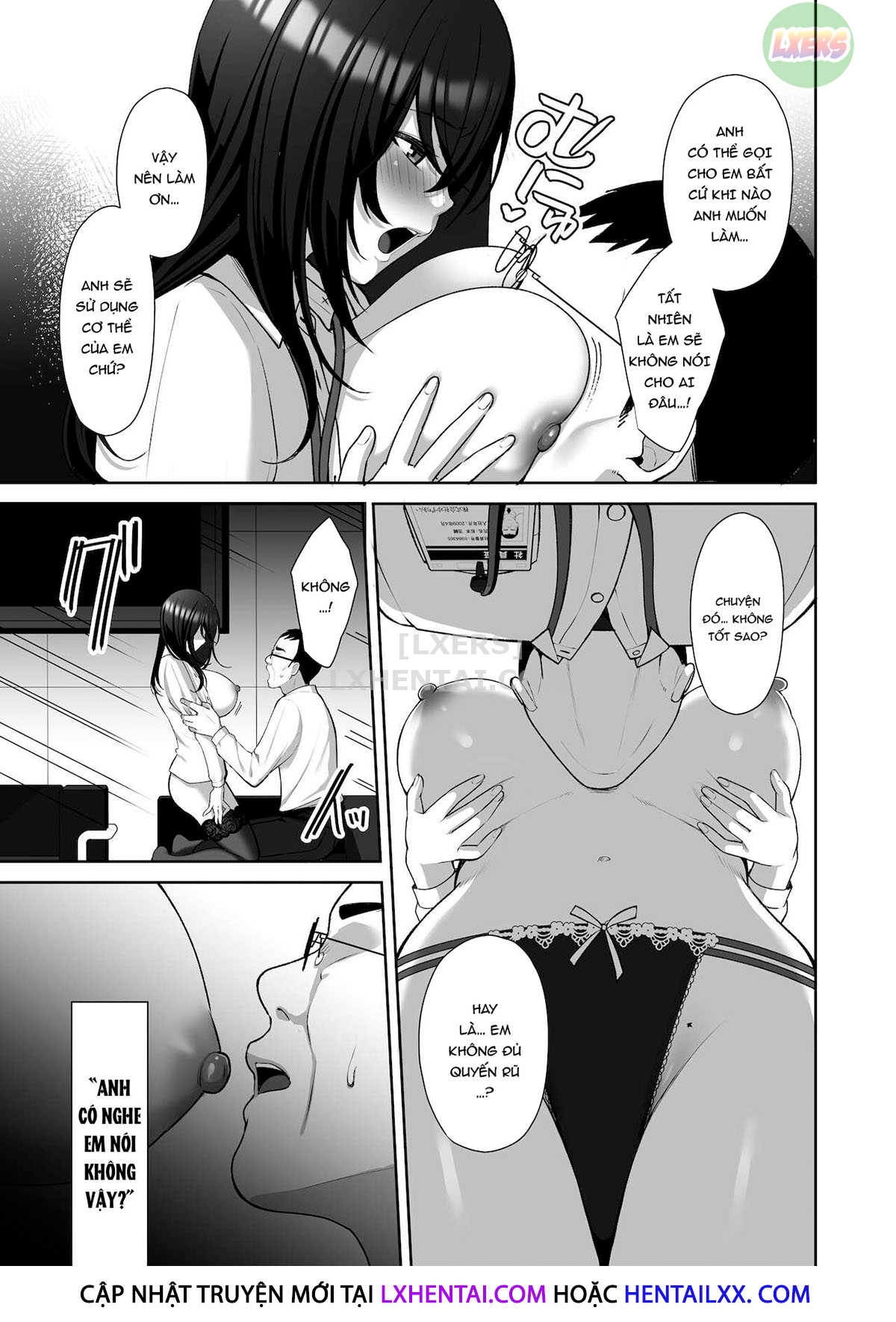Đọc truyện hentai An Office Lady's Behind The Scenes Masochistic Onahole Training Chap 1