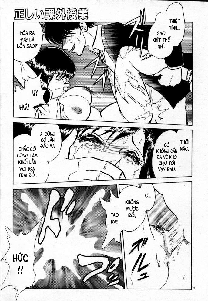 Đọc truyện hentai Tadashii Kagaijugyou - Chap 2