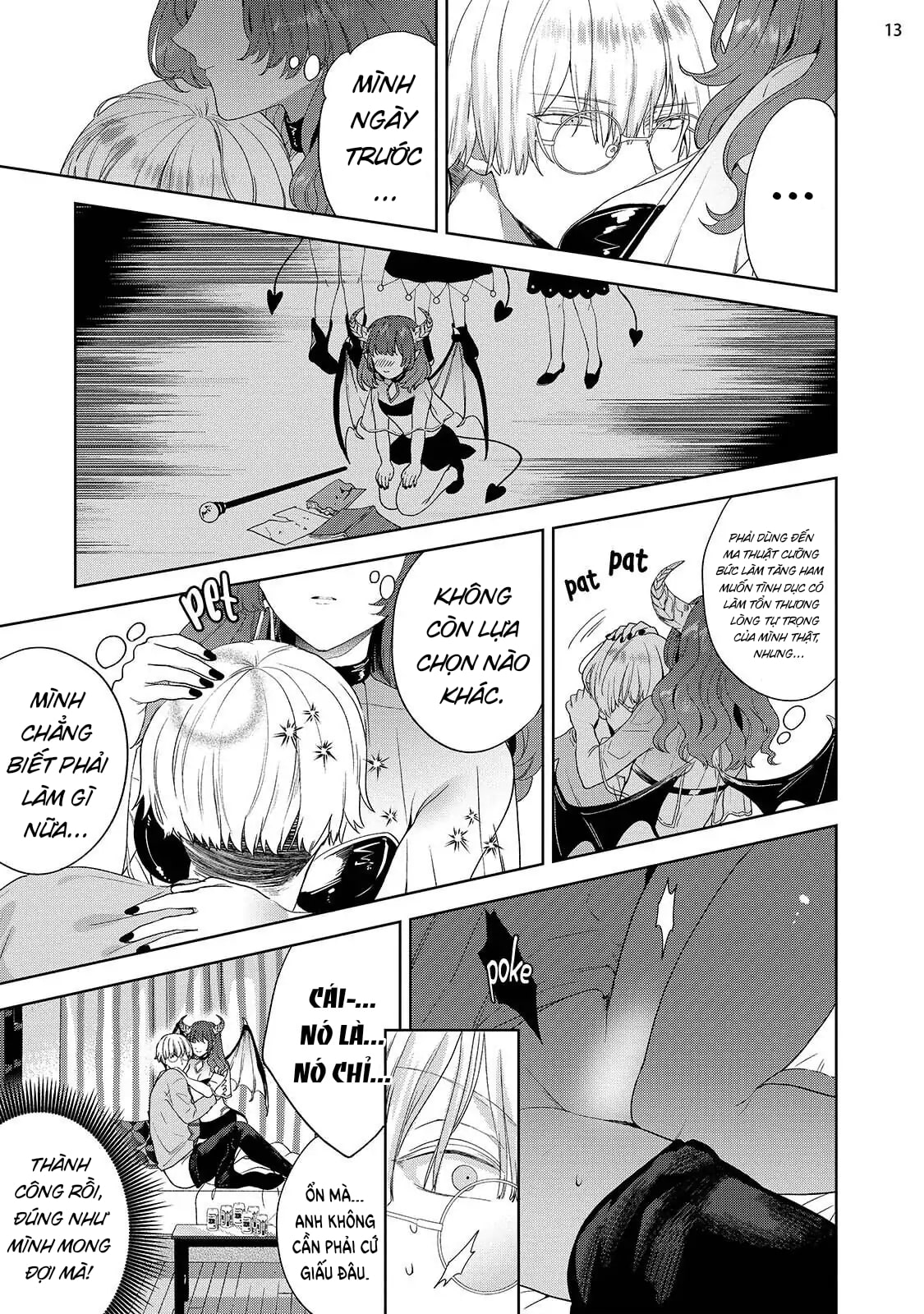 Đọc truyện hentai Nàng Succubus Đầy Tự Tin Nhưng Mục Tiêu Của Cô Ấy Lại Bất Lực - Chap 1: Anh sẽ là mục tiêu trong bài kiểm tra của tôi