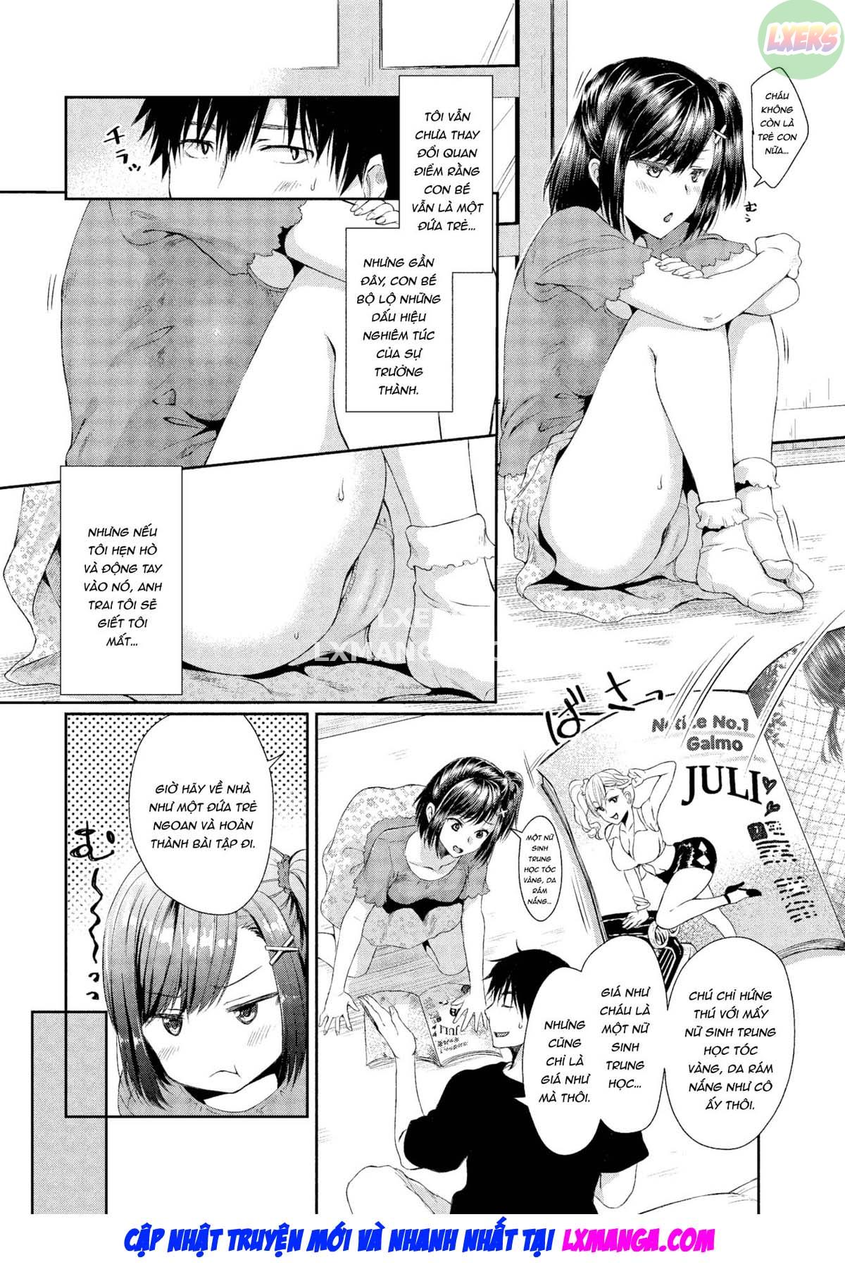 Đọc truyện hentai Lý do cháu gái tôi trở thành Kogal - Oneshot