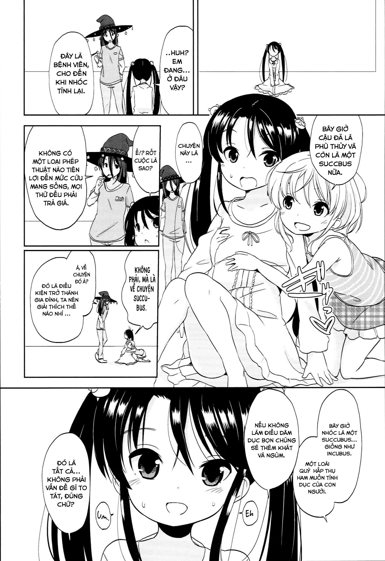Đọc truyện hentai Tôi là học sinh tiểu học, nhưng từ hôm nay tôi trở thành Succubus - Chương 1