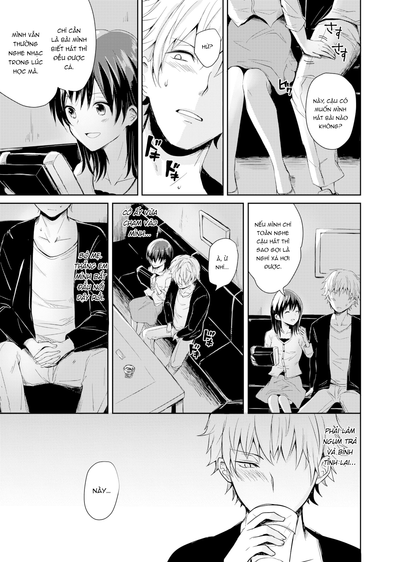 Đọc truyện hentai Nghỉ xả hơi & Rơi vào lưới tình - Oneshot