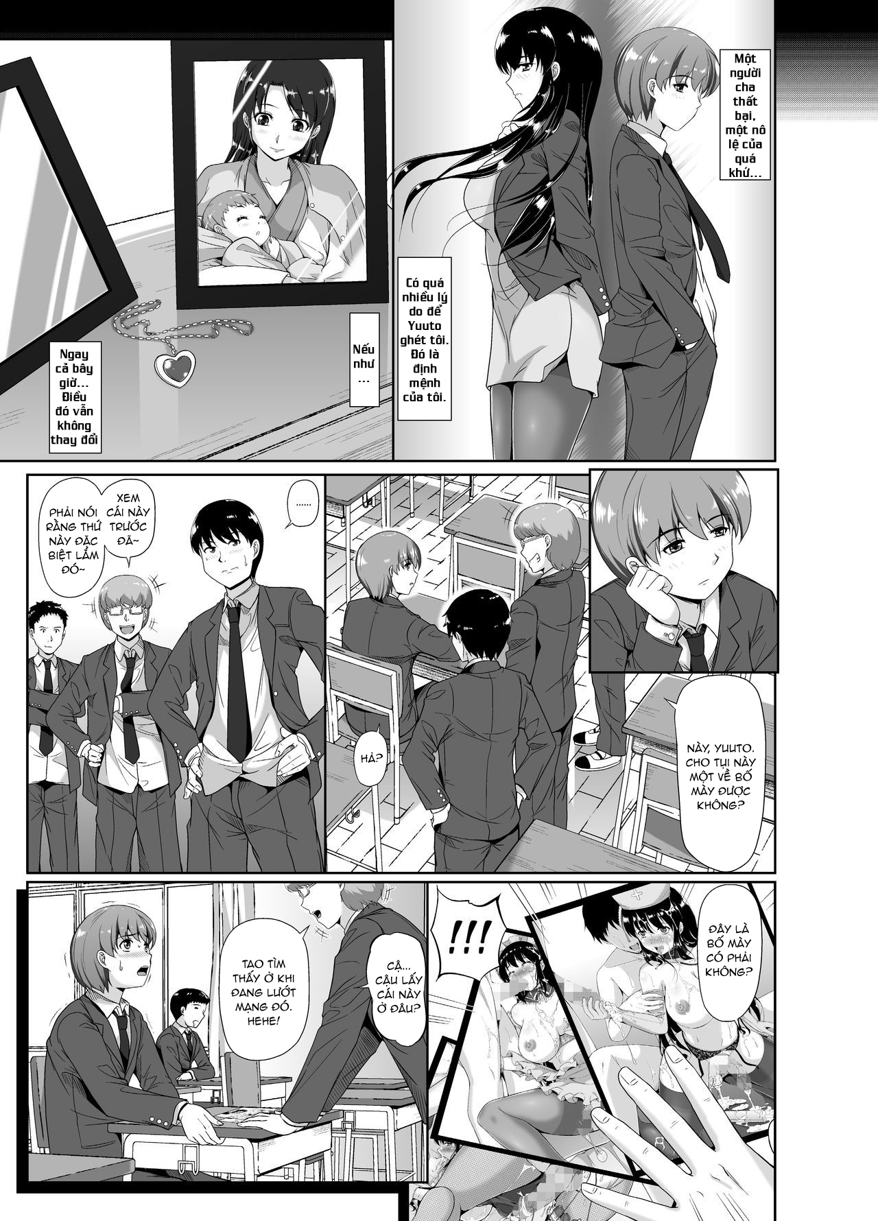 Đọc truyện hentai Papa, Boku no Onna ni Natte - Phần không màu