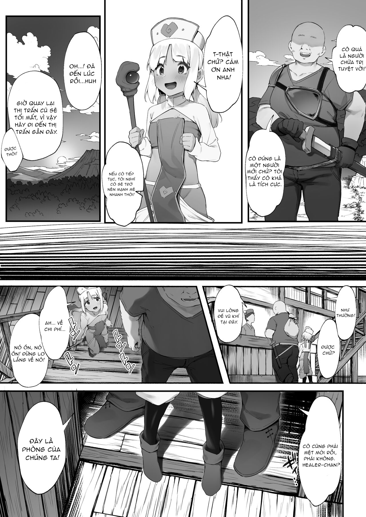 Đọc truyện hentai Thịt em trị liệu sư - Oneshot