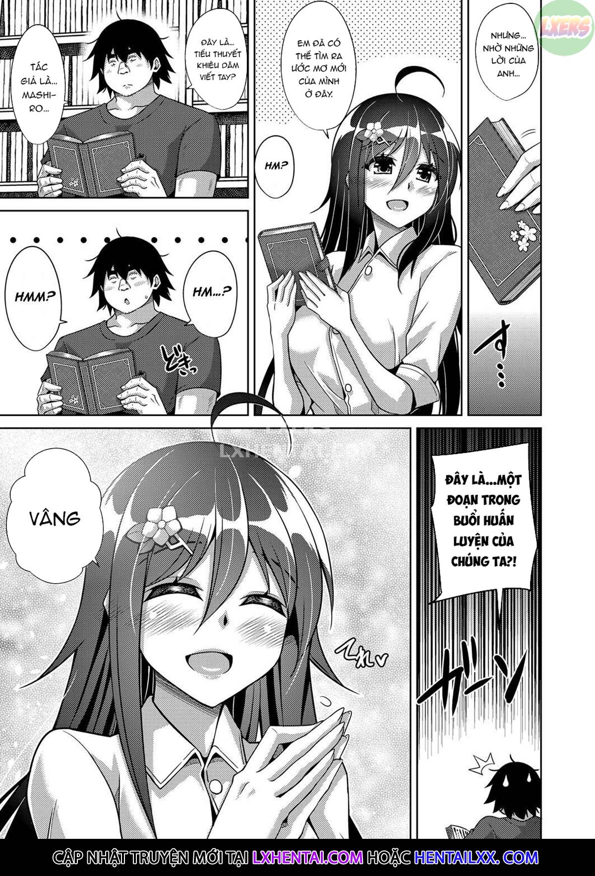 Đọc truyện hentai A Bitch Rose Shrouded In Books - Chap 10