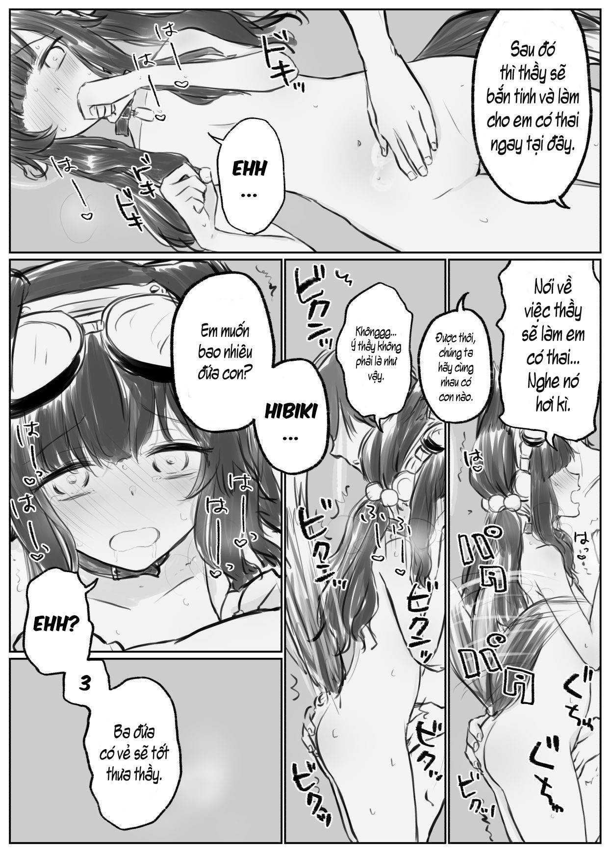 Đọc truyện hentai Hibiki to Iroiro Shitai - Oneshot