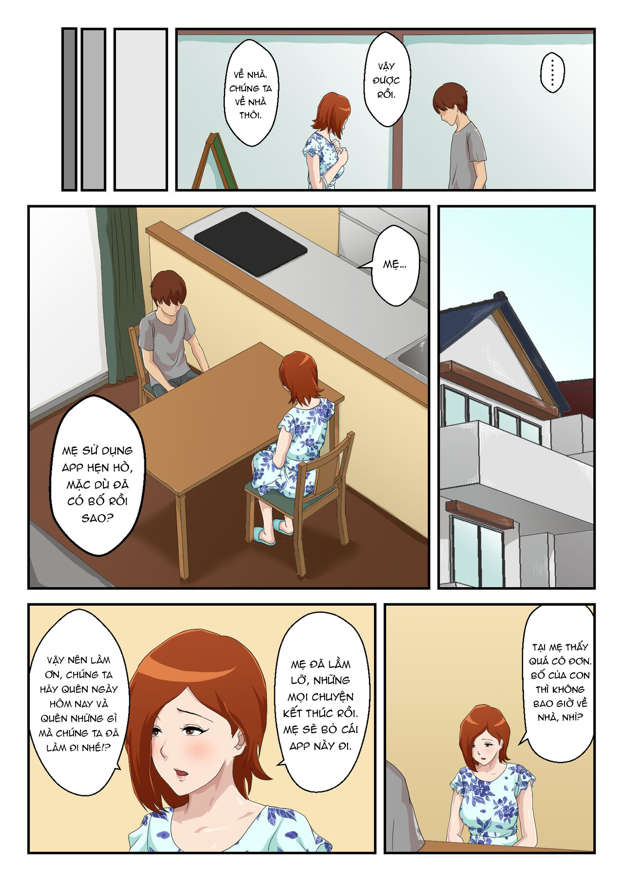 Đọc truyện hentai Bắt gặp mẹ sử dụng cùng app hẹn hò!!! Chap 1