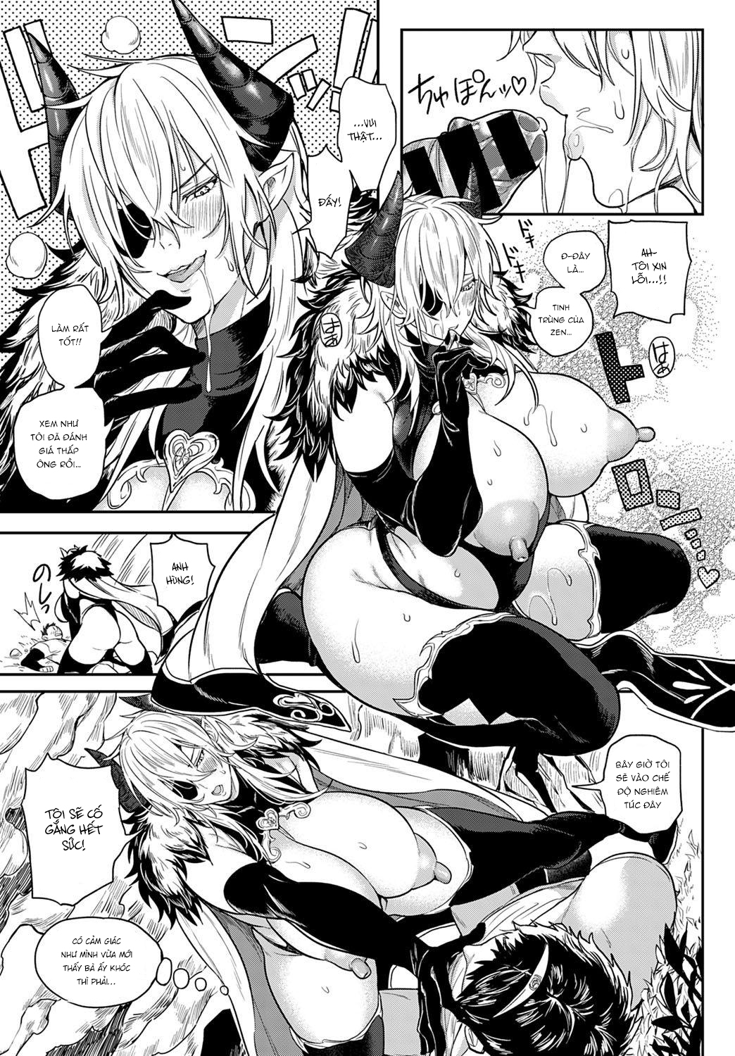 Đọc truyện hentai Saishuu Kessen! Yuusha VS Maou - Oneshot.