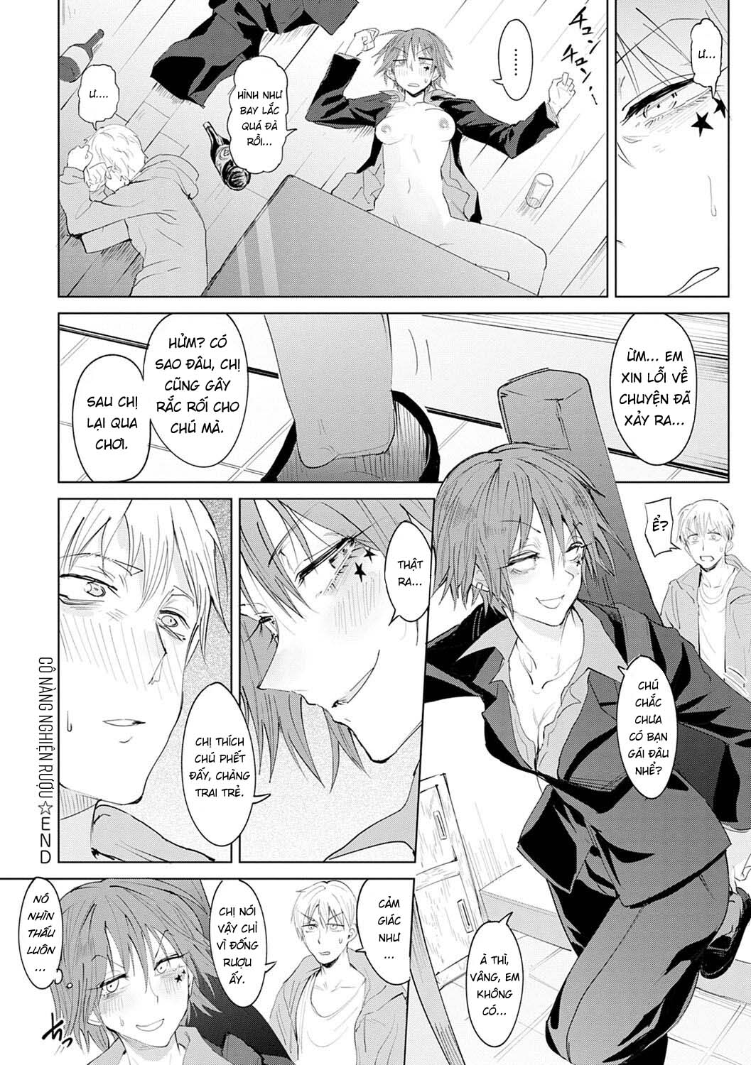 Đọc truyện hentai Cô Nàng Nghiện Rượu - Oneshot
