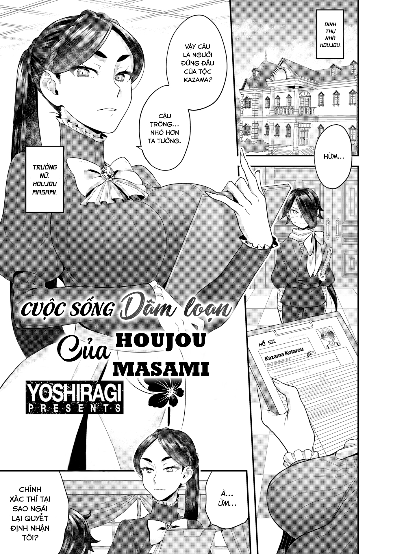 Đọc truyện hentai Cuộc Sống Dâm Loạn Của Gia Đình Houjou - Houjou Masami