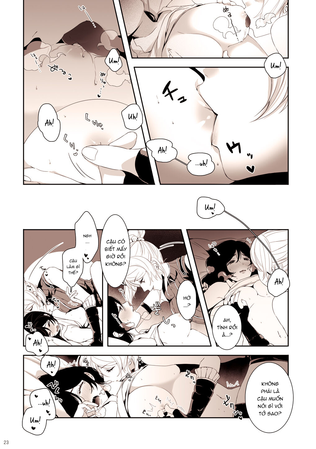 Đọc truyện hentai Re: dêdeddê!!!!!!!! (Love Live!) - Chap 3: Horizontal Mambo