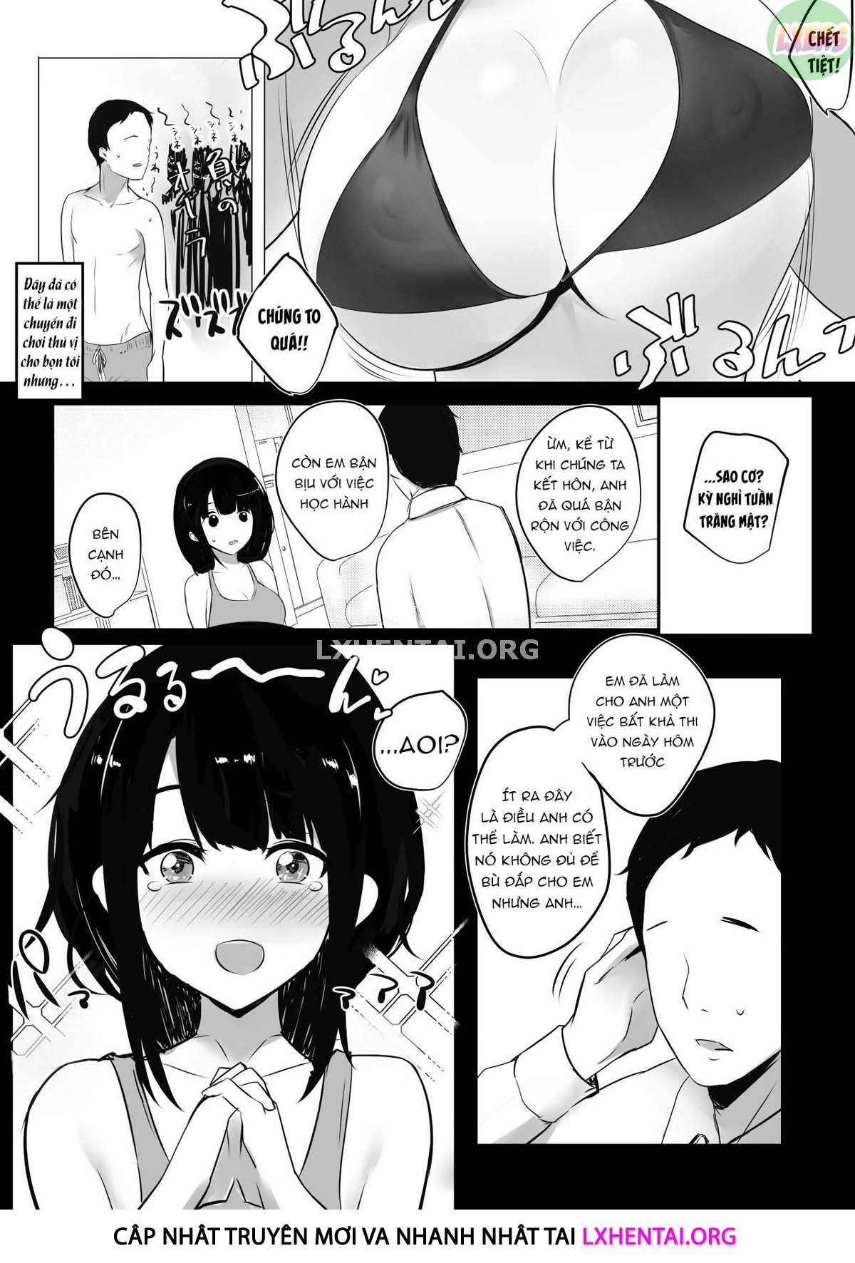 Đọc truyện hentai Cô vợ nữ sinh trung học ngực bự - Chap 2
