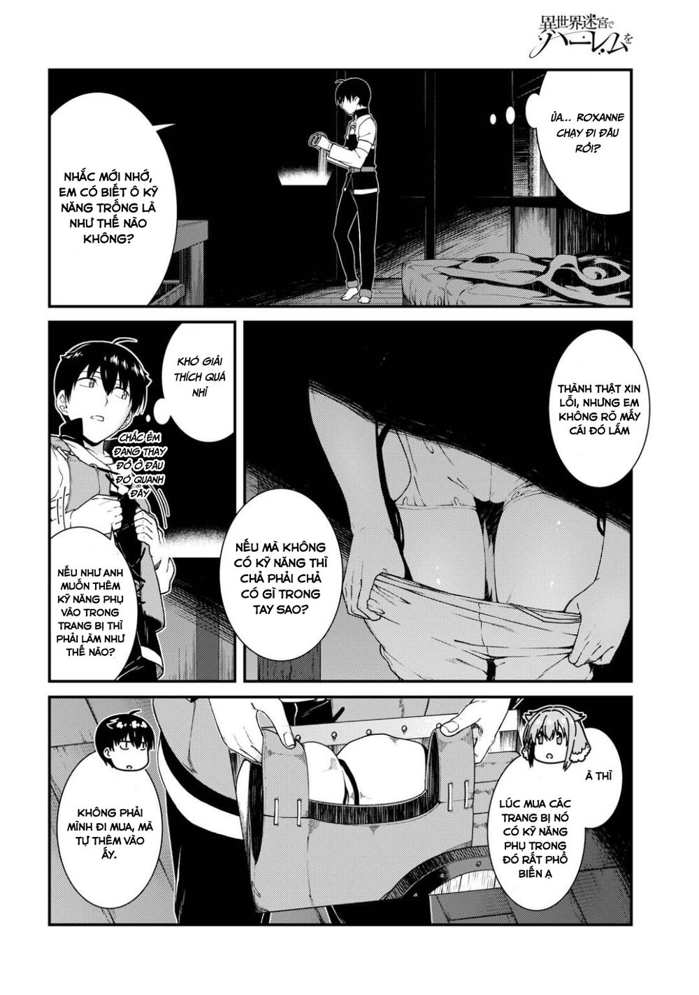 Đọc truyện hentai Lập Harem Chốn Mê Cung Ở Dị Giới - Chap 7.1