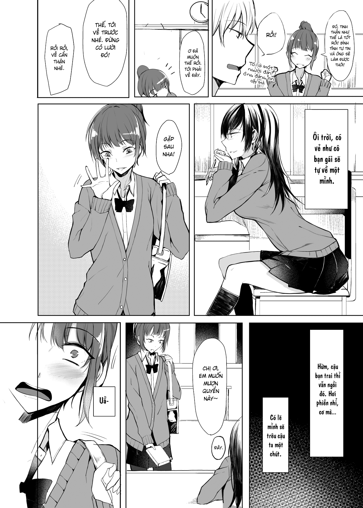 Đọc truyện hentai Cuốn truyện kể về việc tôi bị phục kích bởi một chị gái lạ mặt lớp trên - Chap 1