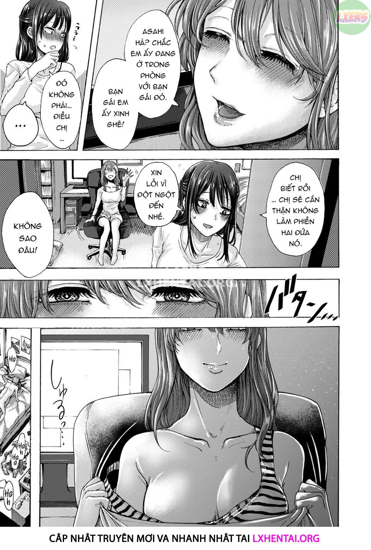 Đọc truyện hentai Cái lỗ thân mật của chị gái và anh trai Chap 5