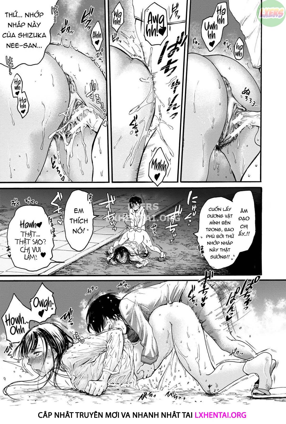 Đọc truyện hentai Cái lỗ thân mật của chị gái và anh trai Chap 4