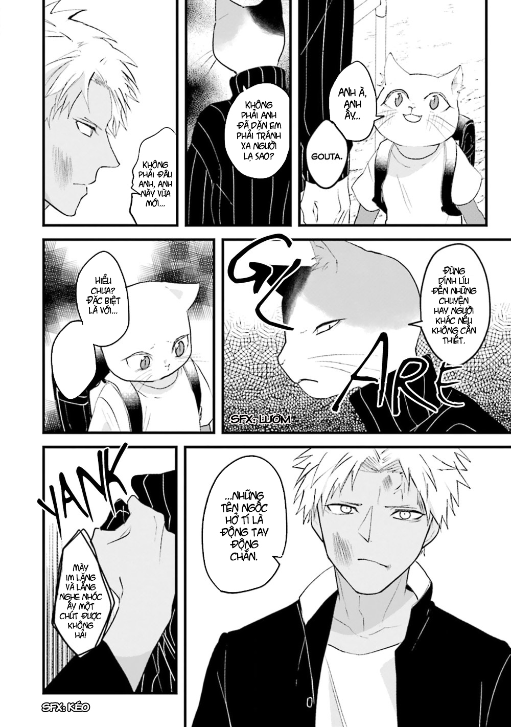 Đọc truyện hentai Trai và Mèo - Chap 1