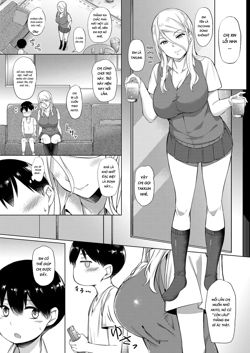 Đọc truyện hentai Ngày cậu bé biết được mùi gái - Oneshot