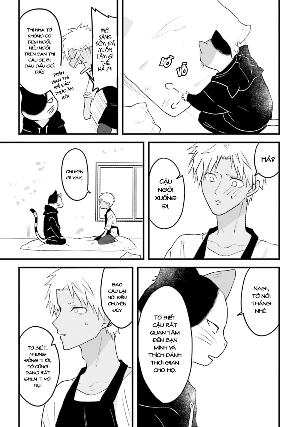 Đọc truyện hentai Trai và Mèo Chap 5