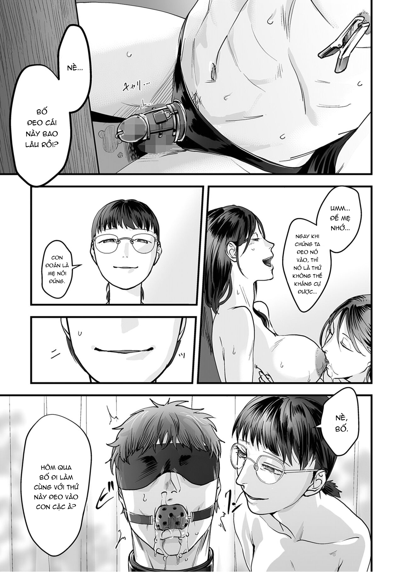Đọc truyện hentai Trò chơi gia đình Chap 6 END