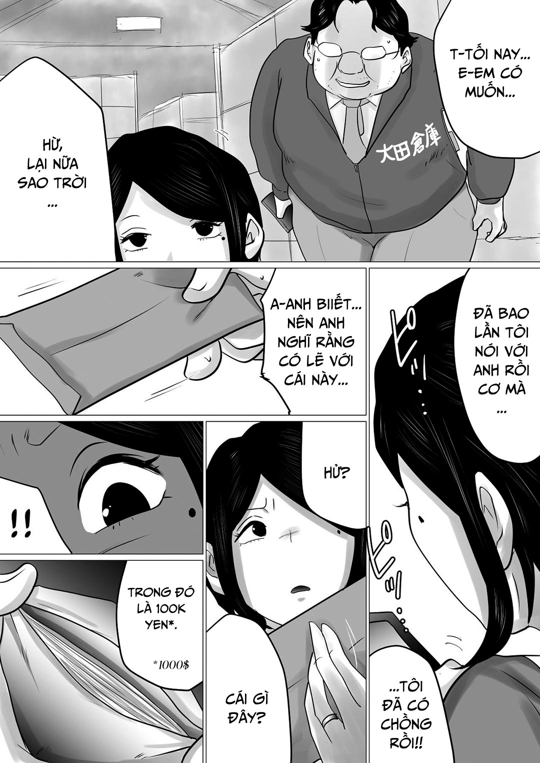 Đọc truyện hentai Cô vợ kiêu ngạo bị lão sếp xấu xí khuất phục - Chap 1
