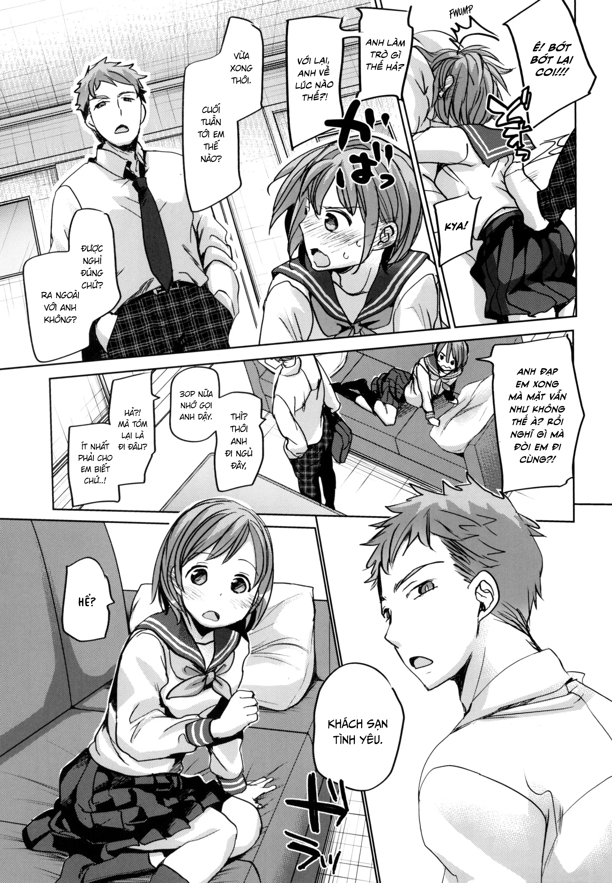 Đọc truyện hentai Cuộc sống hàng ngày của tôi và anh trai tôi - Chap 1