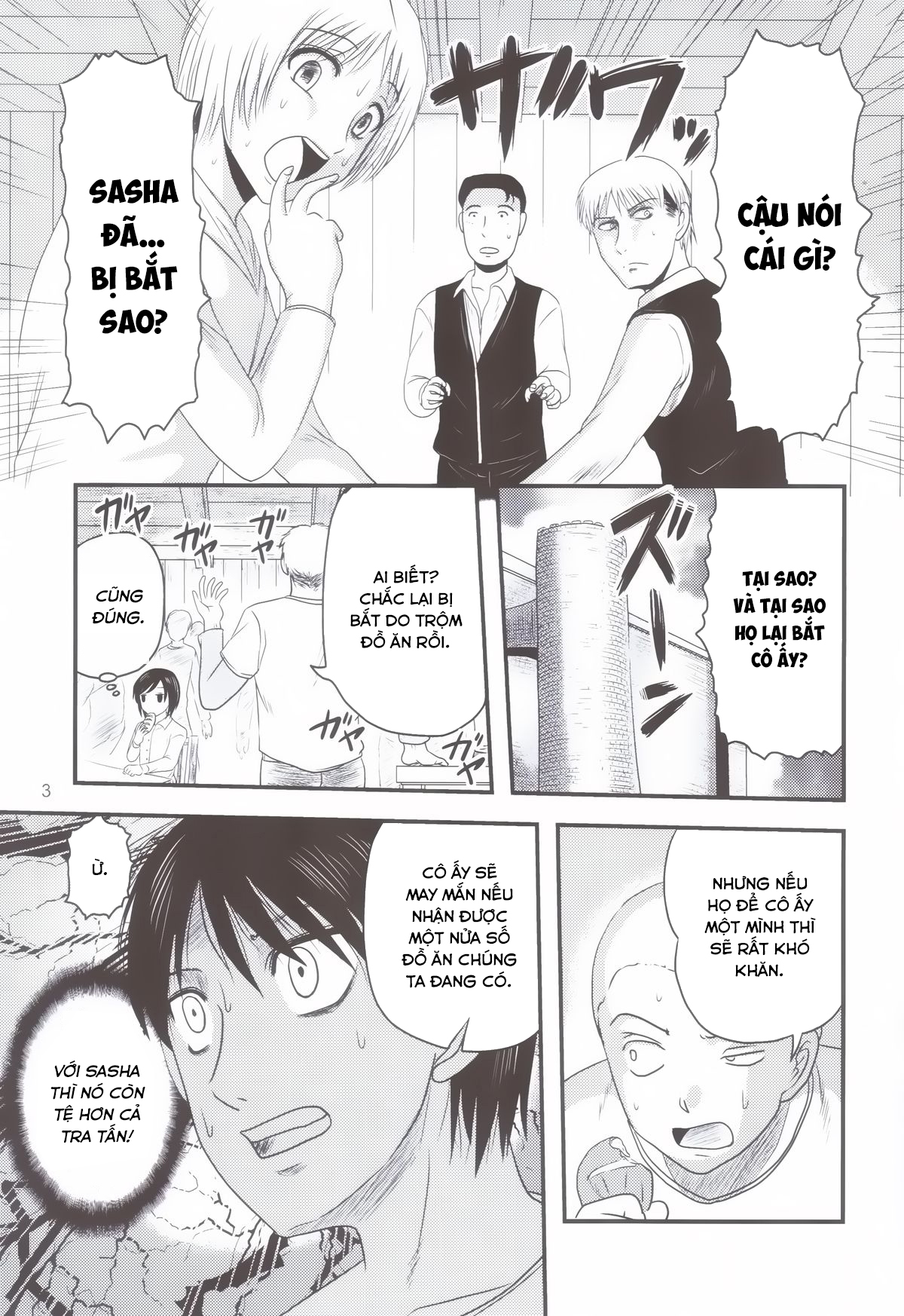 Đọc truyện hentai Sangeki no Sasha - Oneshot