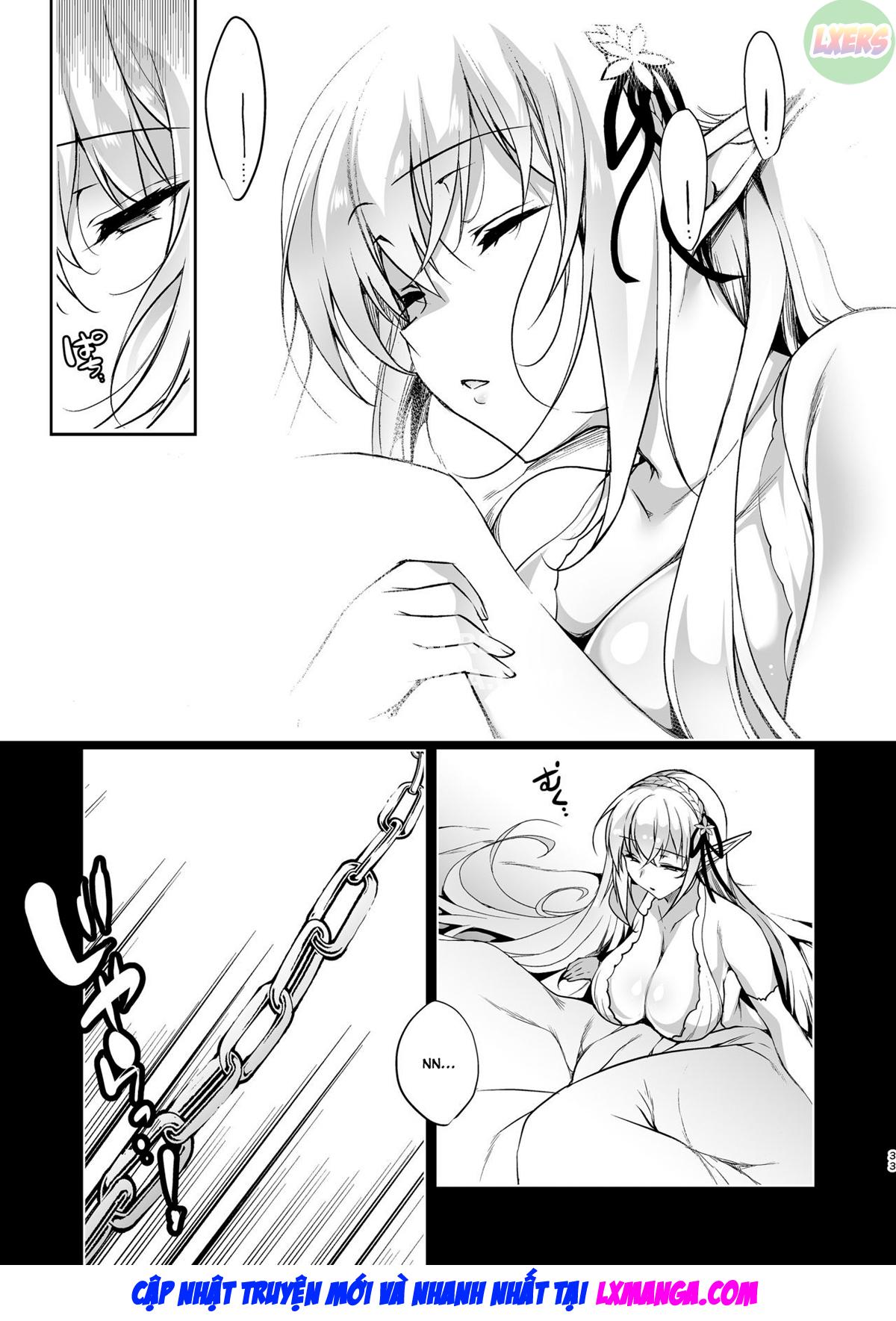 Đọc truyện hentai Elf ni Inmon o Tsukeru Hon Chap 3 LEVEL:3