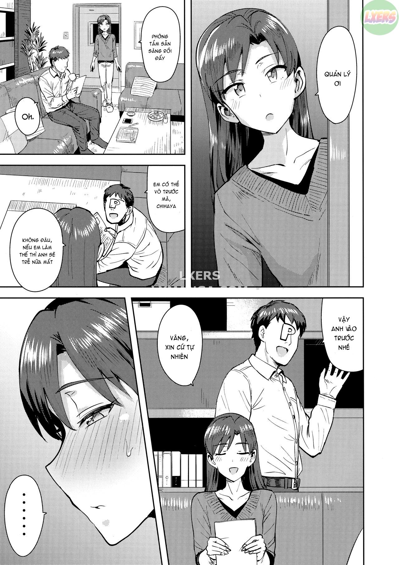 Đọc truyện hentai Tắm Với Chihaya - Oneshot