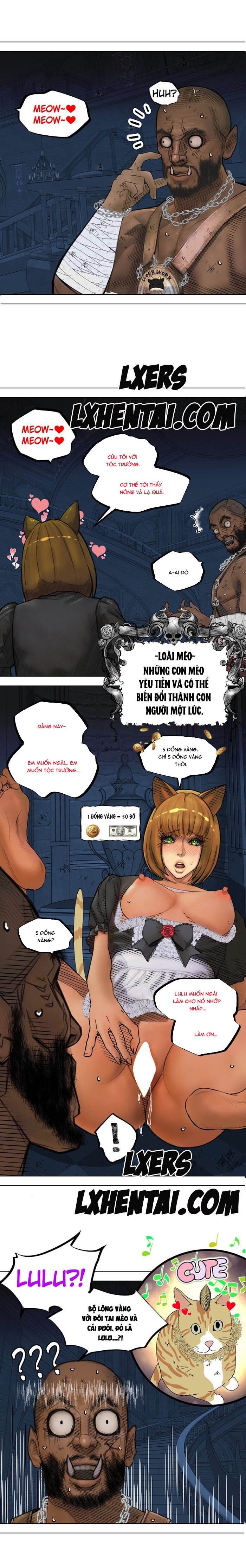 Đọc truyện hentai Nữ Hoàng Dark Elf Và Nô Lệ Orc - Chap 6