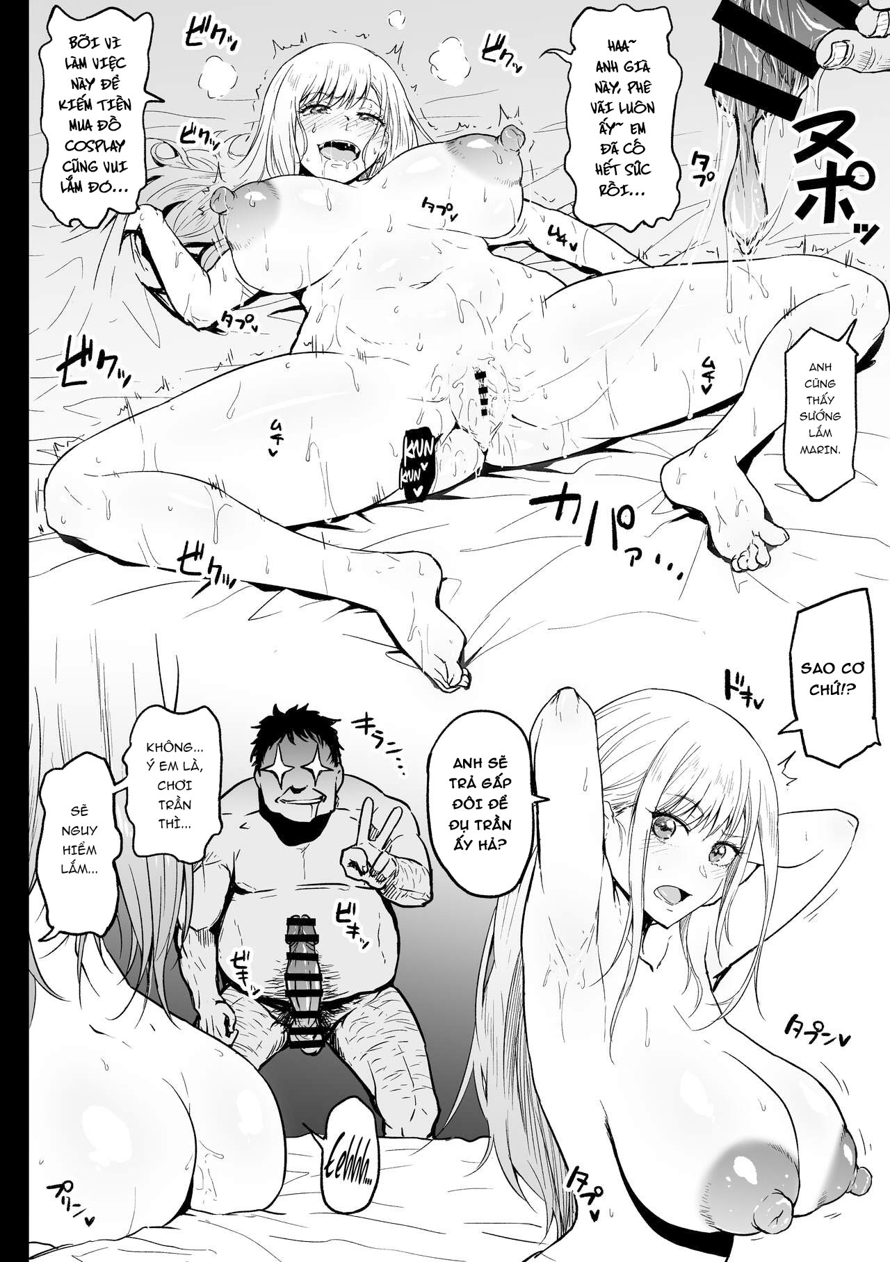 Đọc truyện hentai Cô nàng cosplayer tận tâm hết mình với công việc - Oneshot
