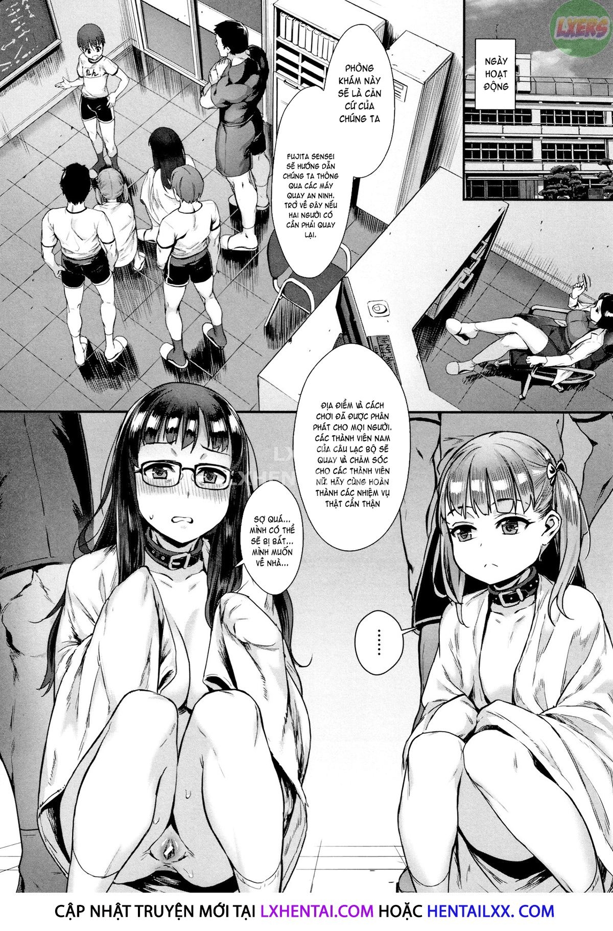 Đọc truyện hentai Gakuen Rankou - Chap 3