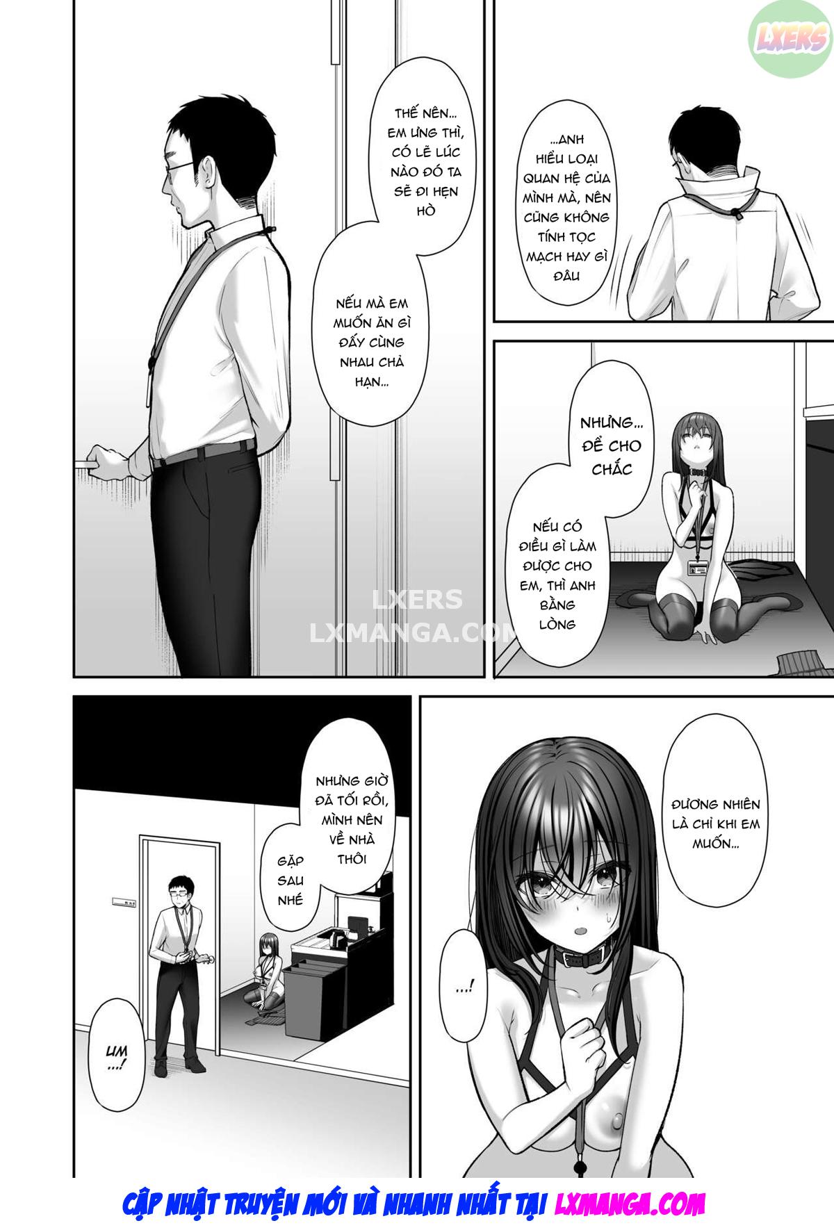 Đọc truyện hentai An Office Lady's Behind The Scenes Masochistic Onahole Training - Chap 2