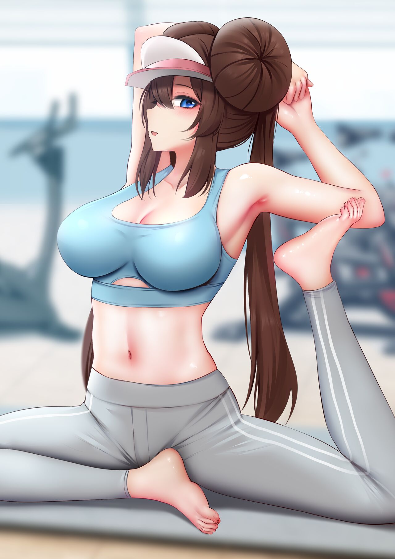 Đọc truyện hentai Bài học yoga của nhà vô địch - Chap không che