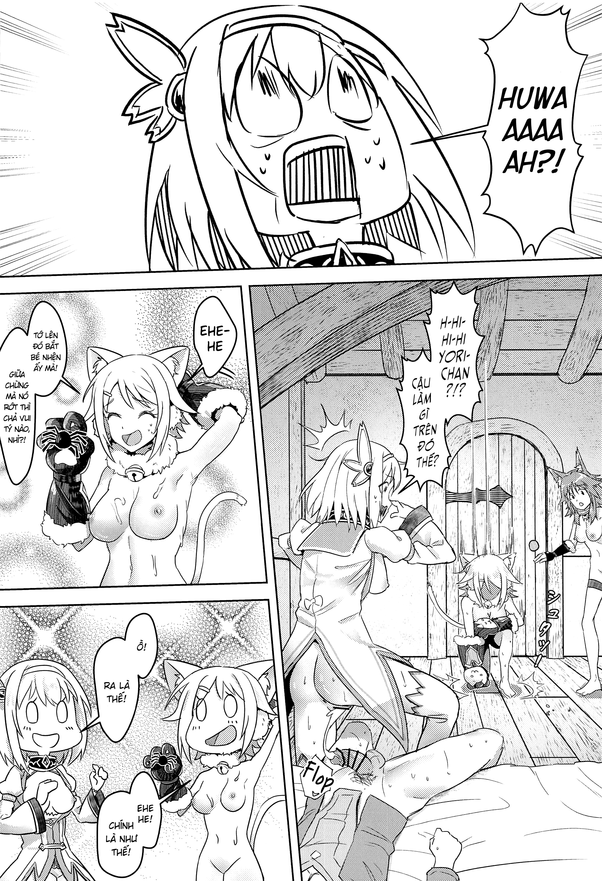 Đọc truyện hentai Yui-chan to Kishi-kun Futarikiri no Hitotoki Oneshot