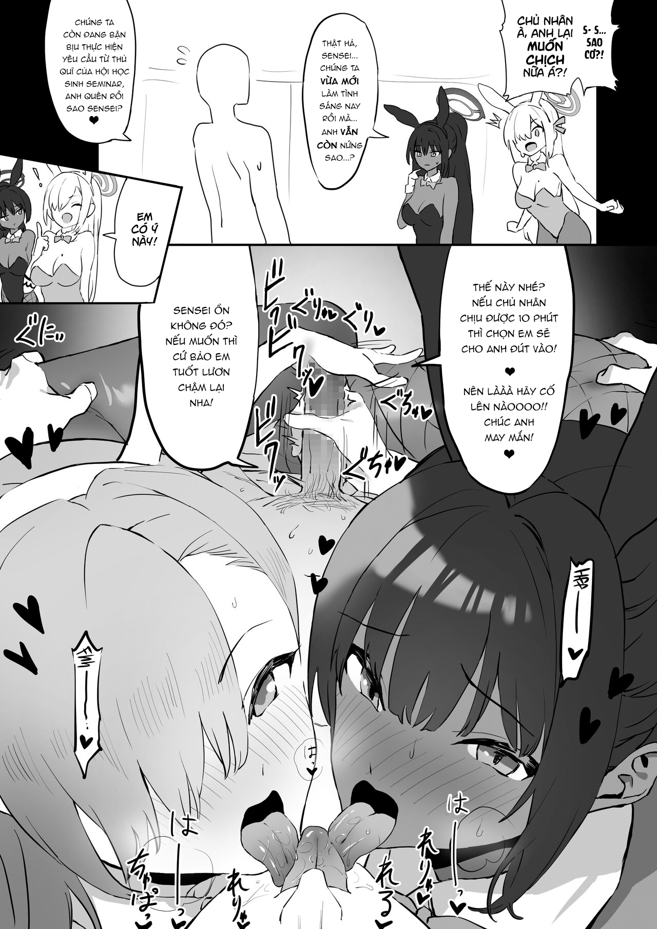 Đọc truyện hentai Lại là chịch hai nàng thỏ! - Like để được chịch thêm gái thỏ!