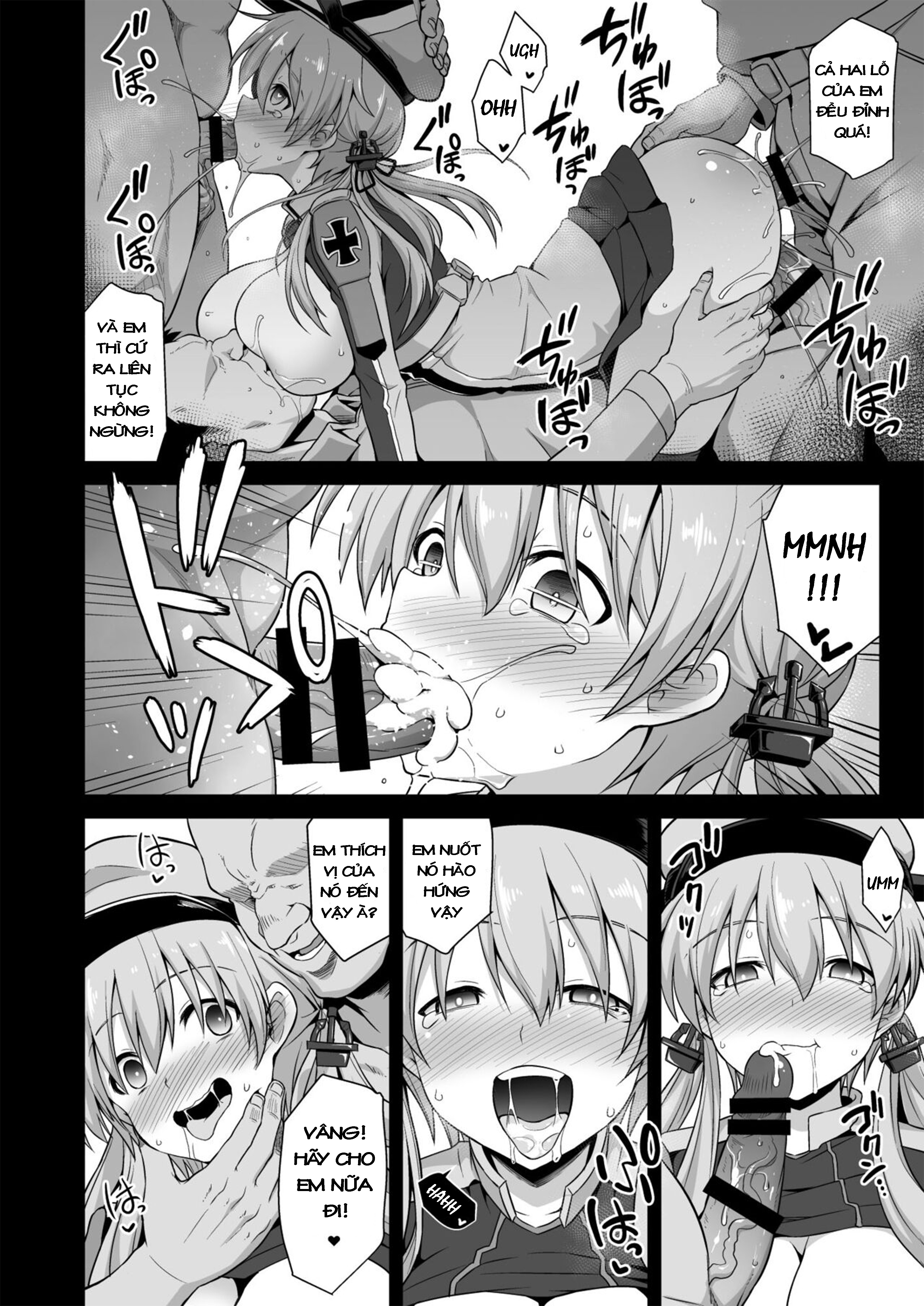 Đọc truyện hentai Đêm trước khi Kanmusu mang thai, mối tình bị đánh thuốc mê của Prinz Eugen - Oneshot