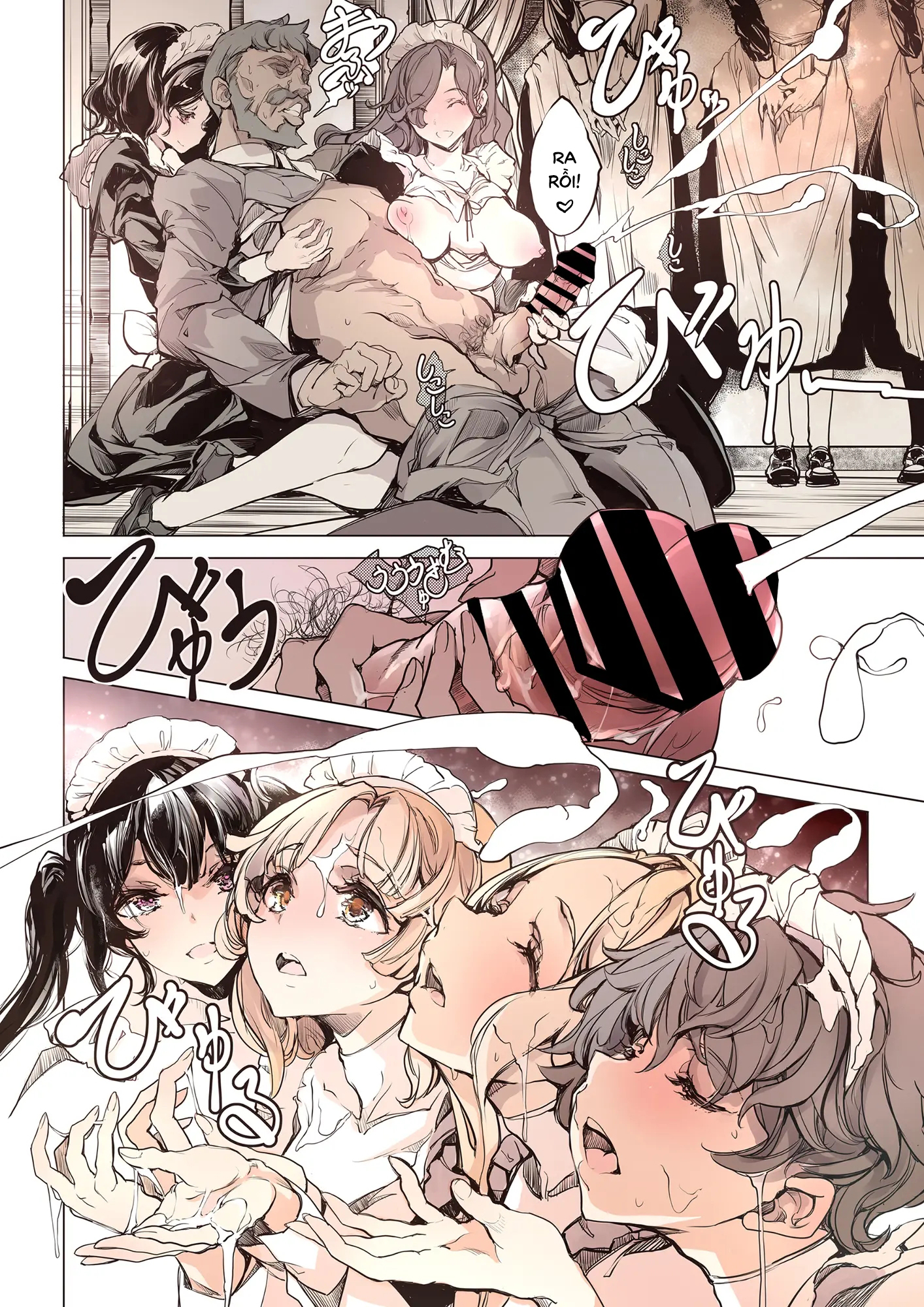 Đọc truyện hentai Dinh thự hầu gái Beatrice - Nửa đầu