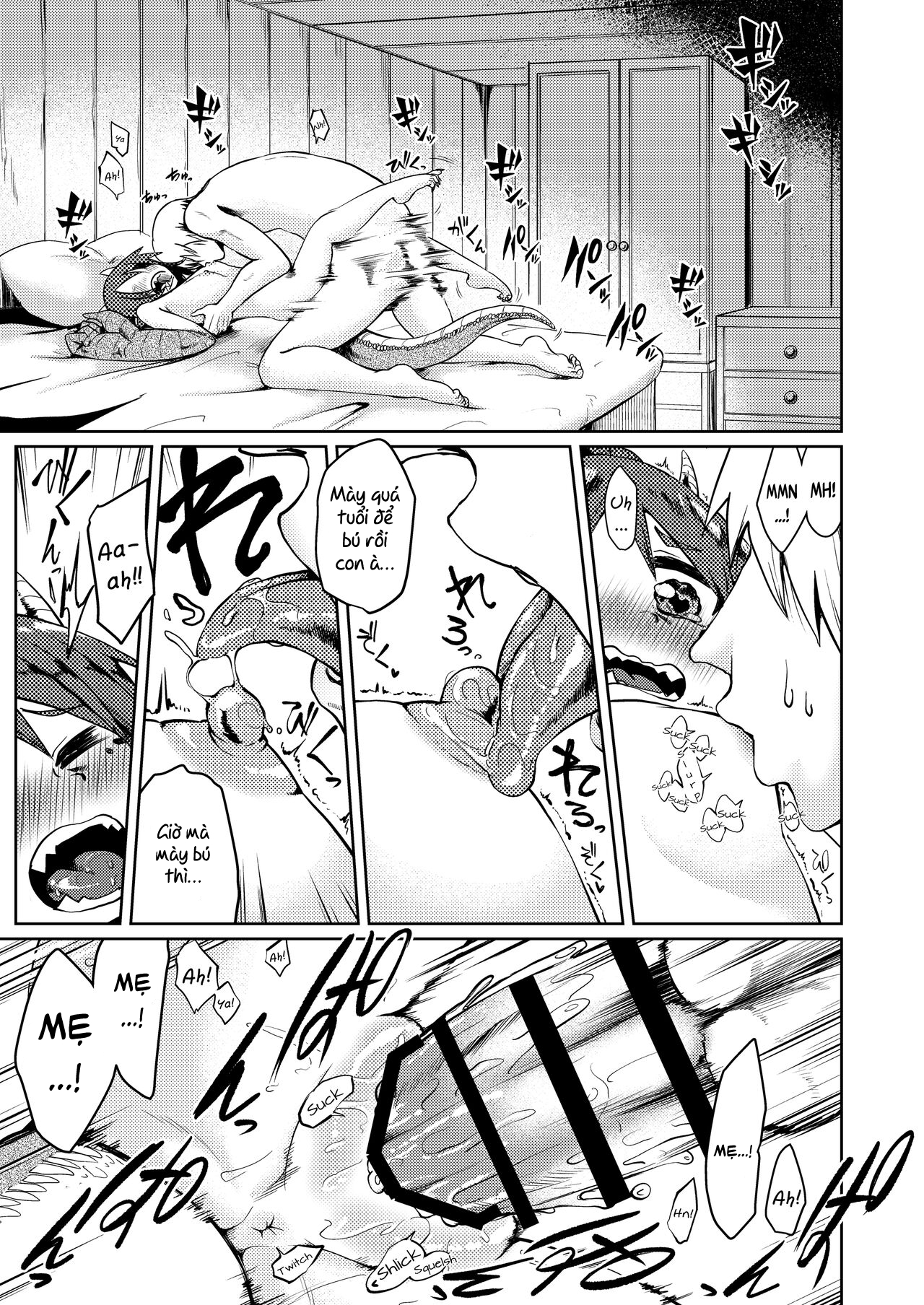 Đọc truyện hentai Tôi yêu bà mẹ rồng của tôi vl - Oneshot