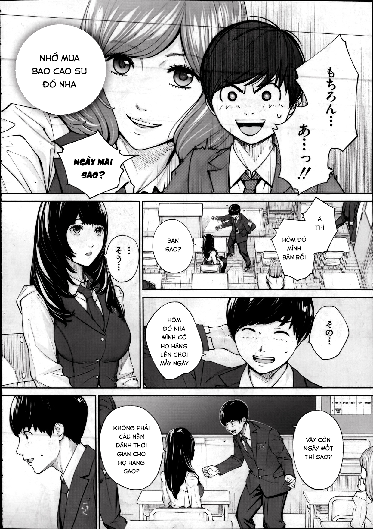 Đọc truyện hentai Yuuzai desu - Chap 2 (bản phèn)